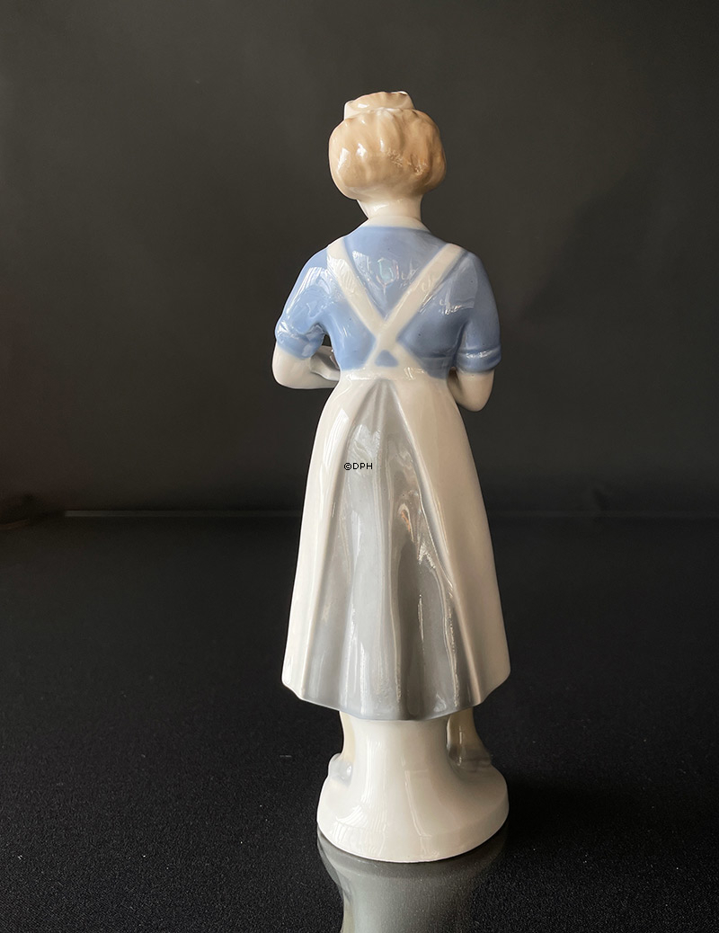 Krankenschwester Figur, Höhe 24 cm