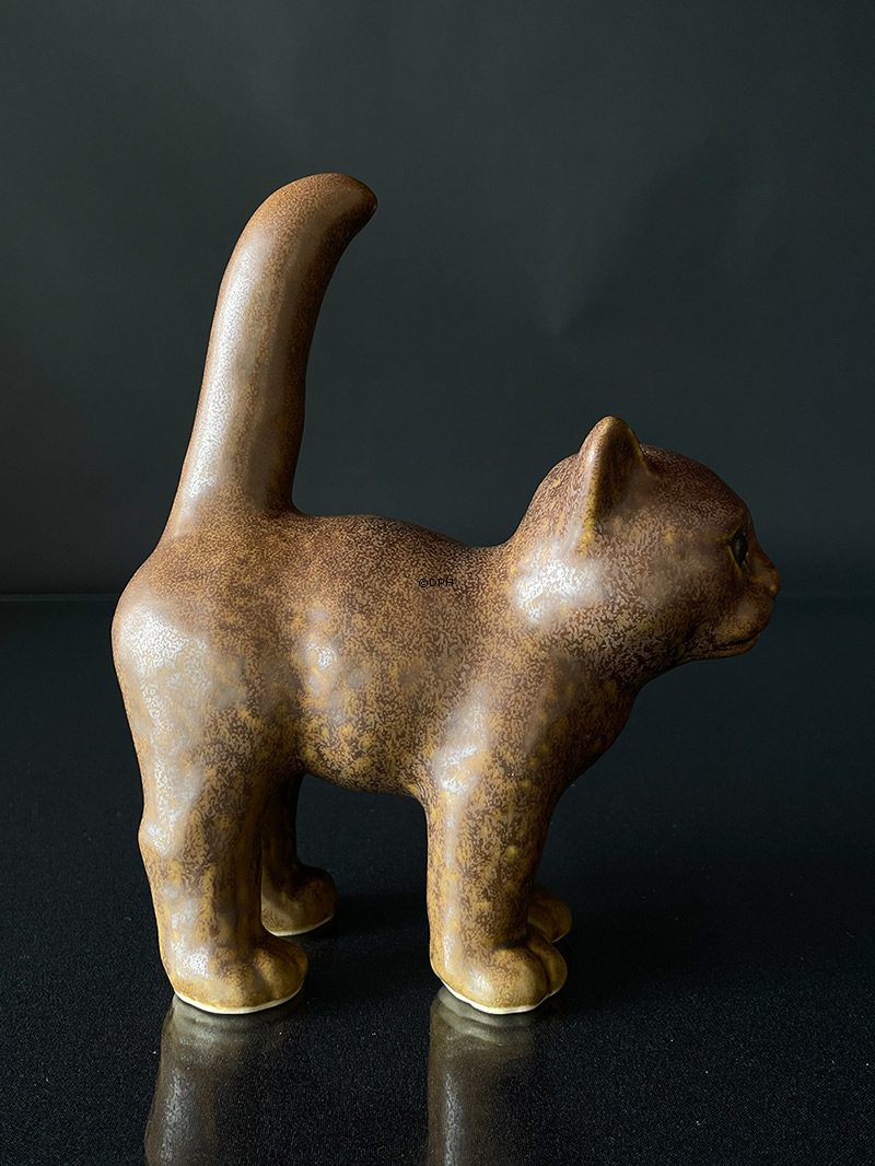 Katze, Figur von Knud Basse 21cm
