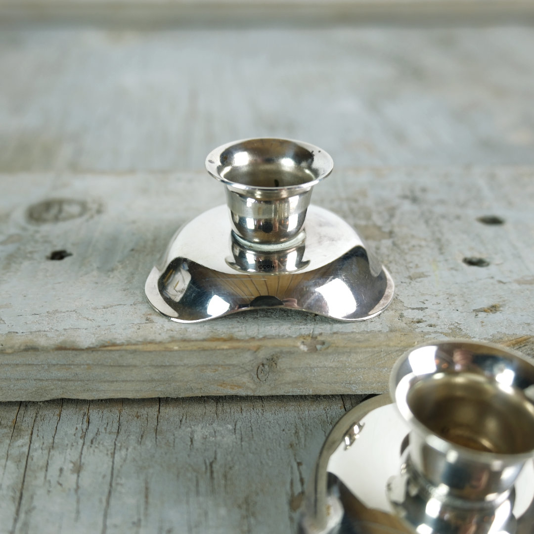 HOH Wendeleuchter aus Versilberung, Set mit 2 Stück.