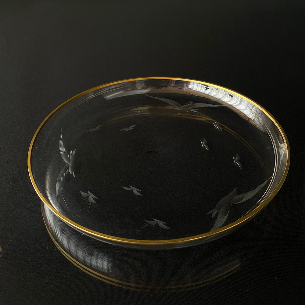 Lyngby Seagull große Glasschale