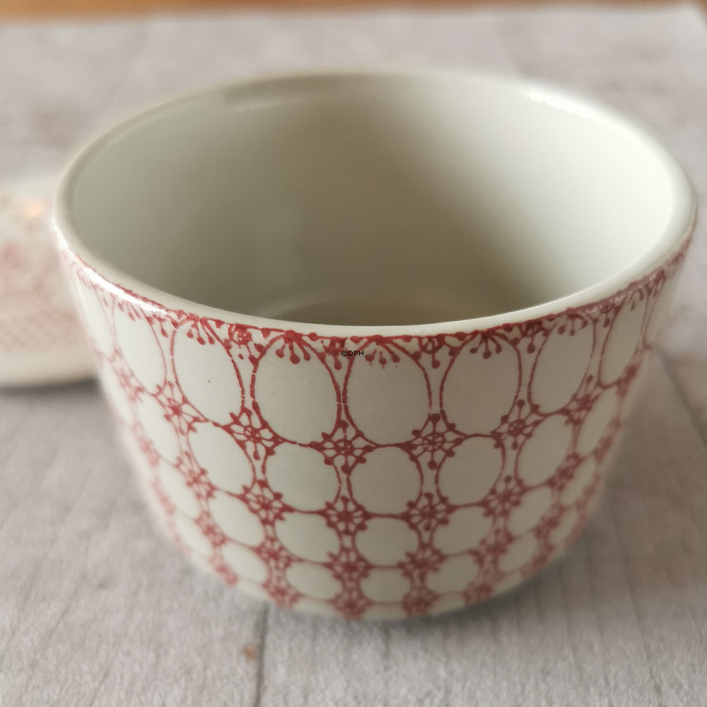 Wiinblad Dose mit Deckel, Motiv Praline rot Nr. 3177-338