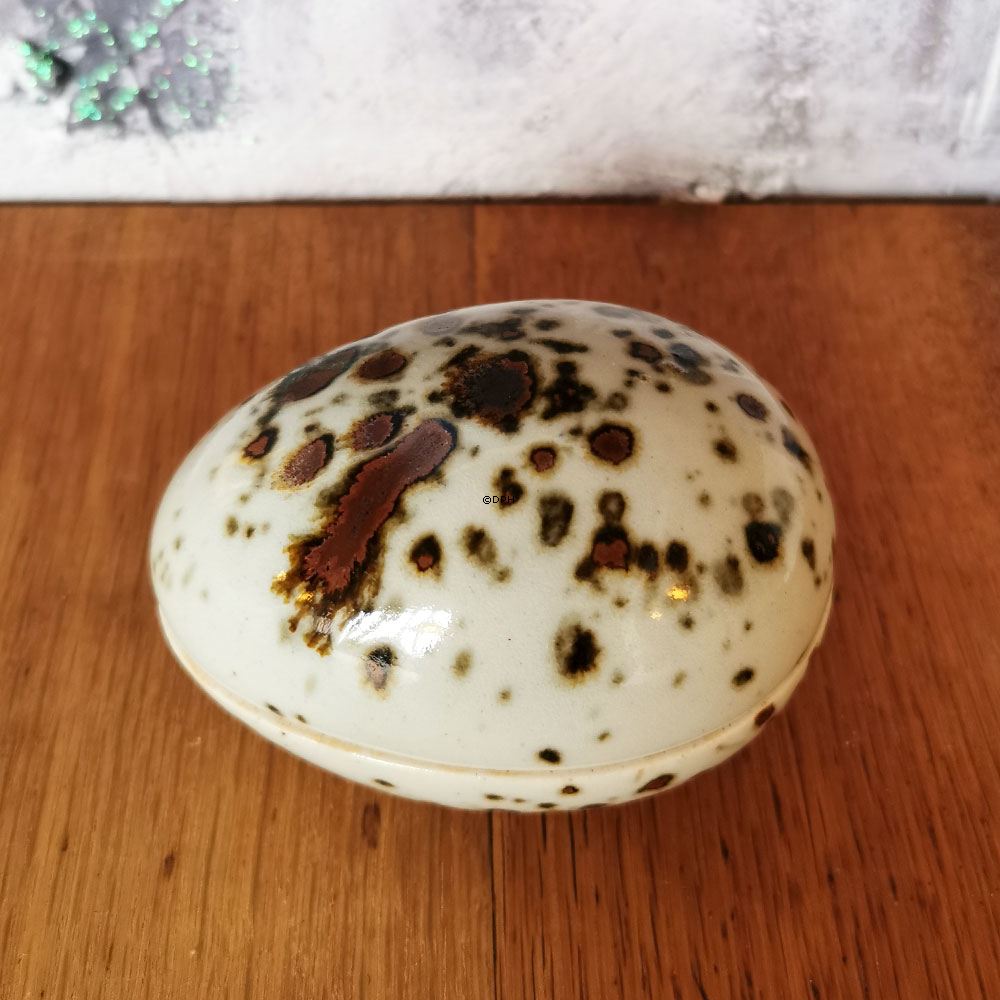 Gunhild Aaberg, Motiv: Ei-förmige Deckeldose - Lille Strandstræde Dänemark