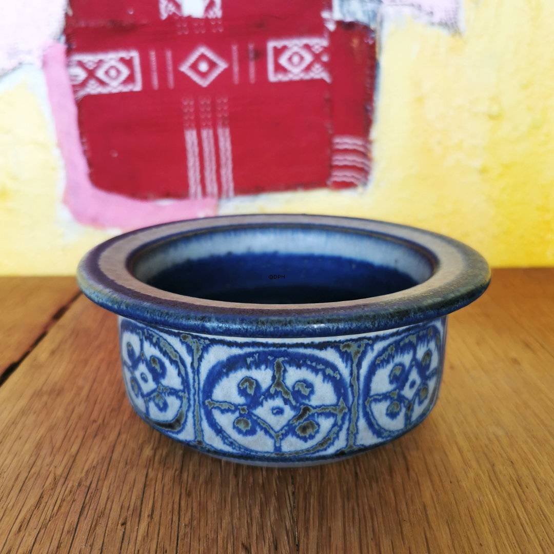 Michael Andersen Schale Nr. 6113, Blaue Keramik