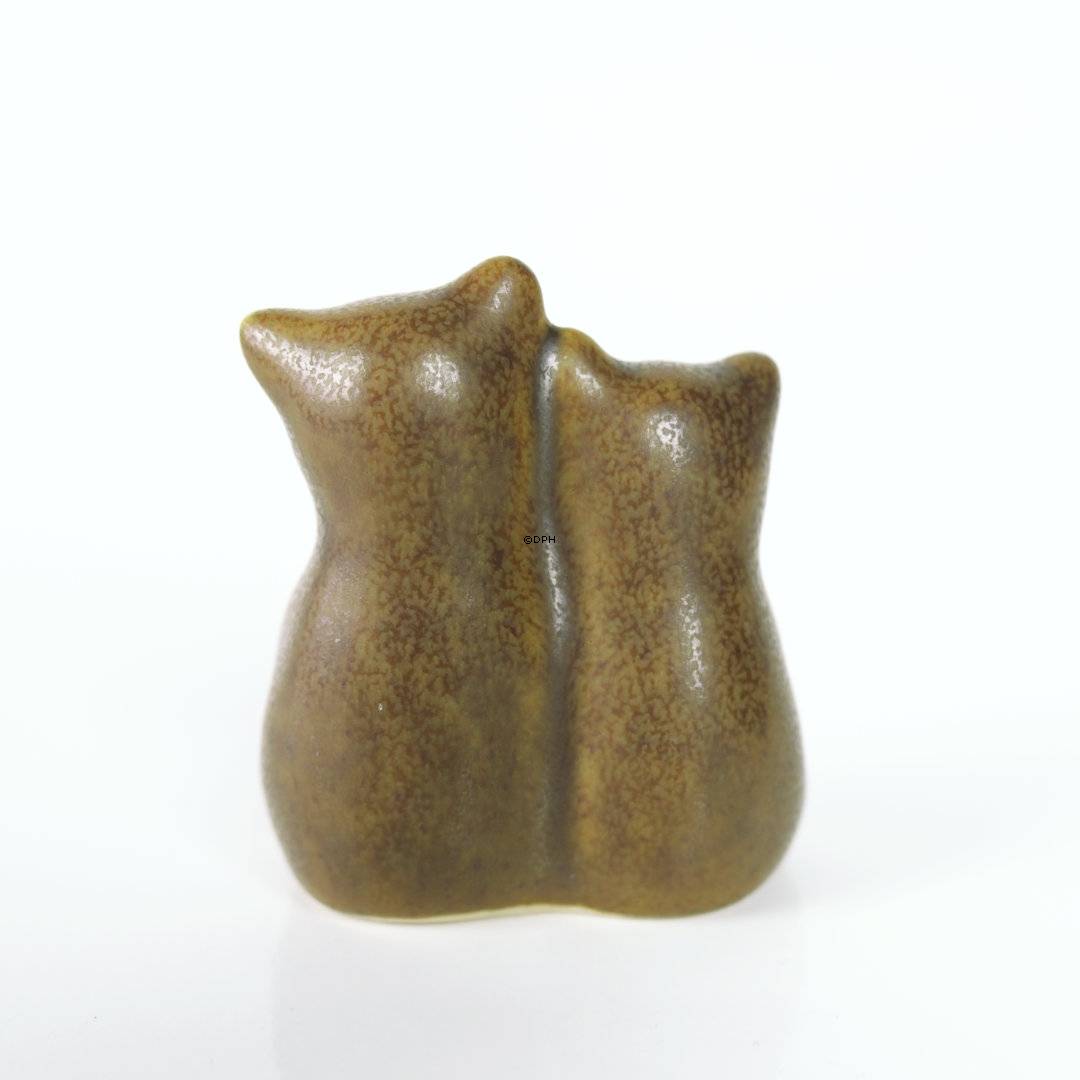 Zwei Bärenjunge, Figur von Knud Basse H17cm