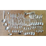 Victoria Regent versilbertes Besteckset, viele Teile (keine Messer)