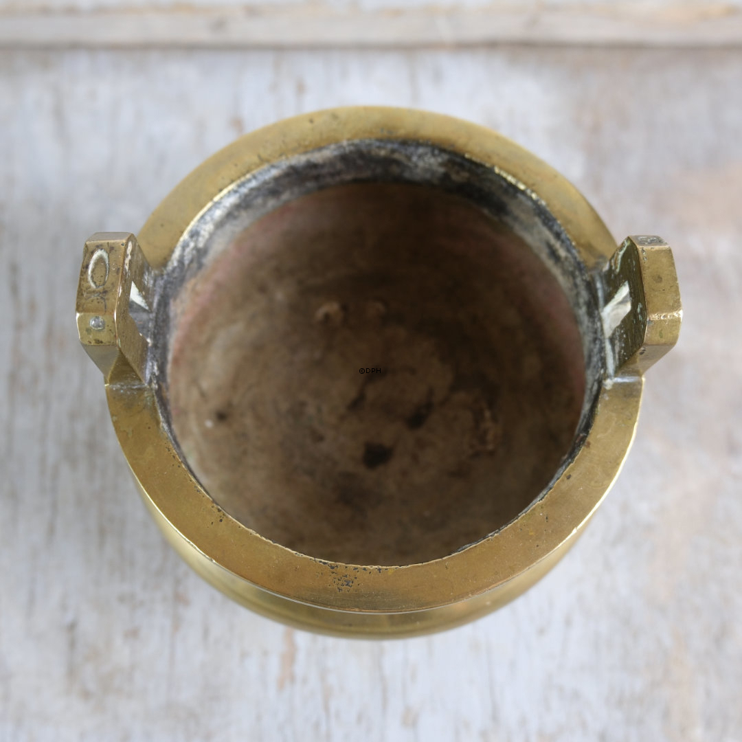 Chinesischer Bronze-Räuchergefäß aus dem 19. Jahrhundert