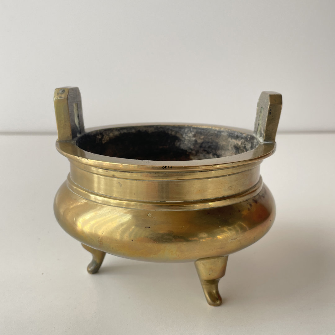 Chinesischer Bronze-Räuchergefäß aus dem 19. Jahrhundert