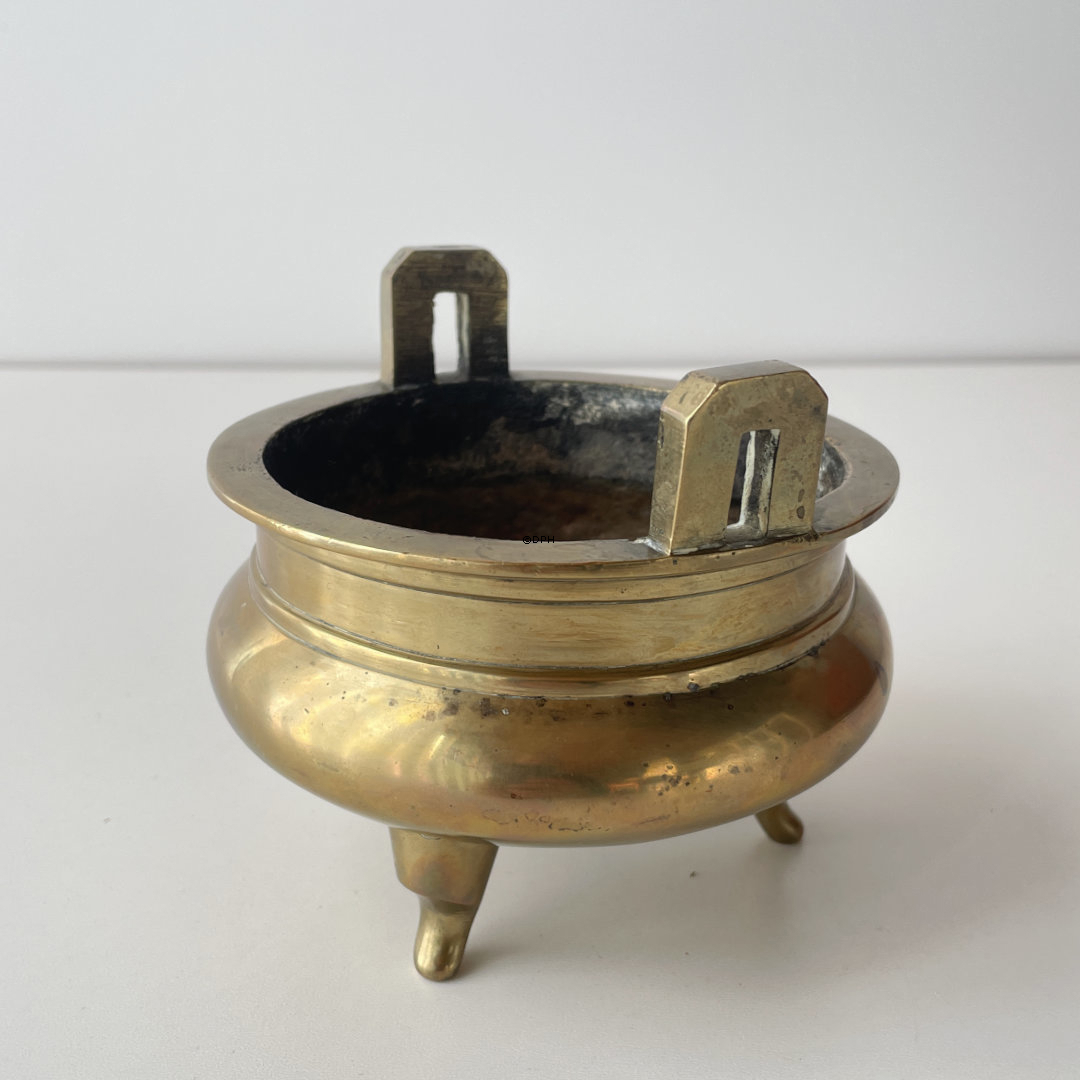 Chinesischer Bronze-Räuchergefäß aus dem 19. Jahrhundert