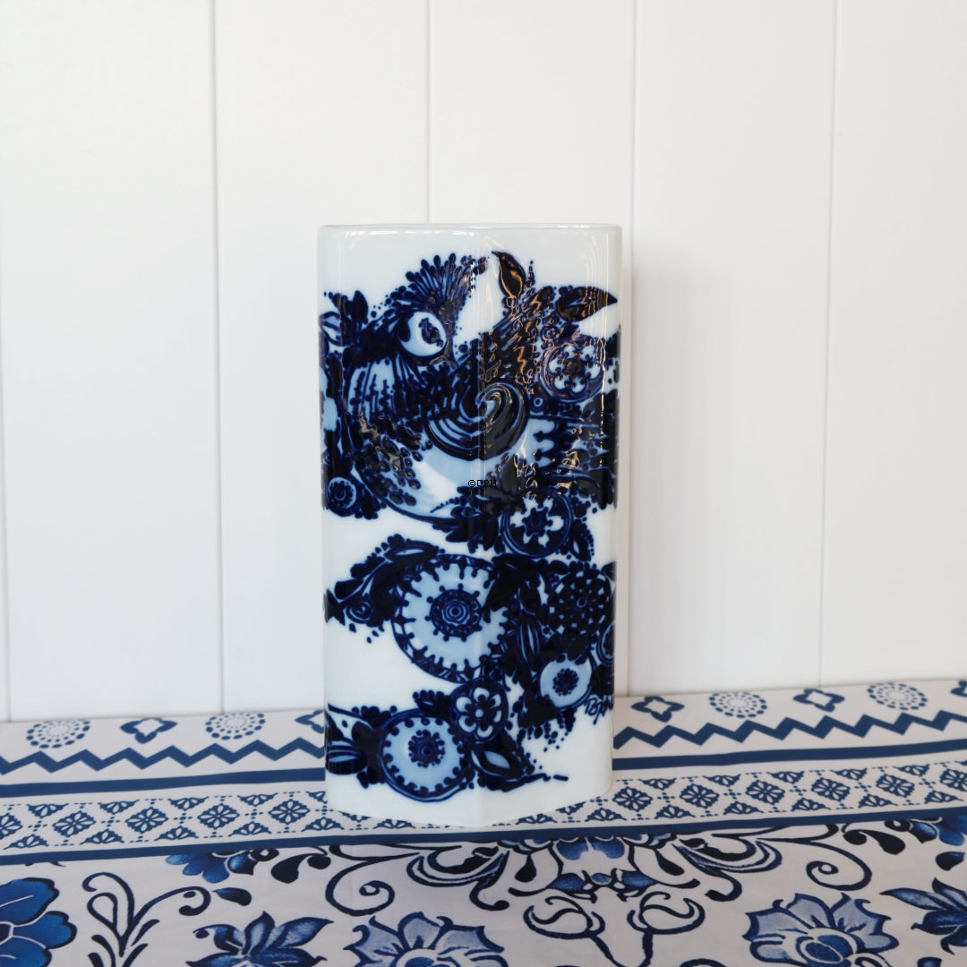 Rosenthal Björn Wiinblad Vase mit Vogelmotiv