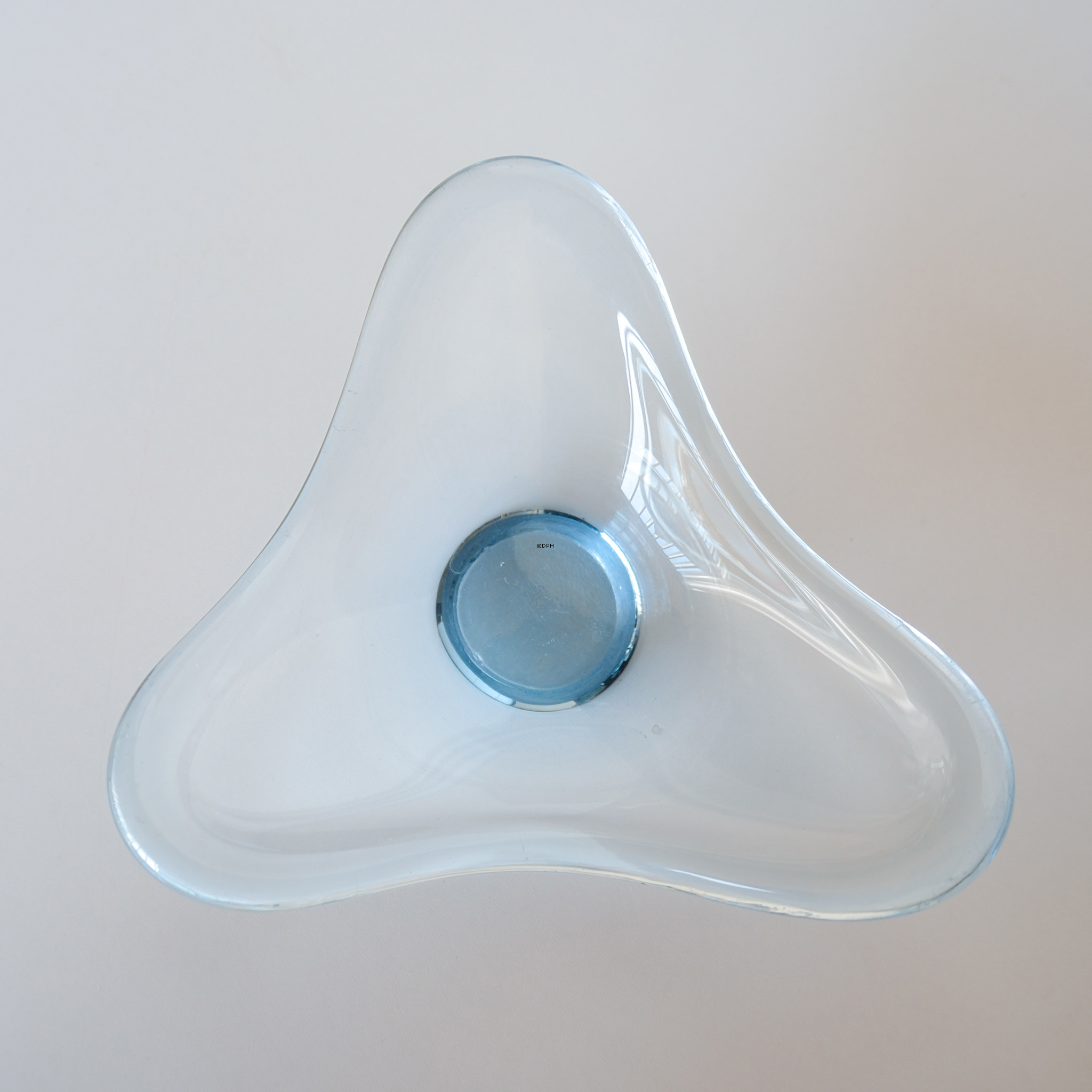 Holmegaard Fionia Schale, Akva 17 cm