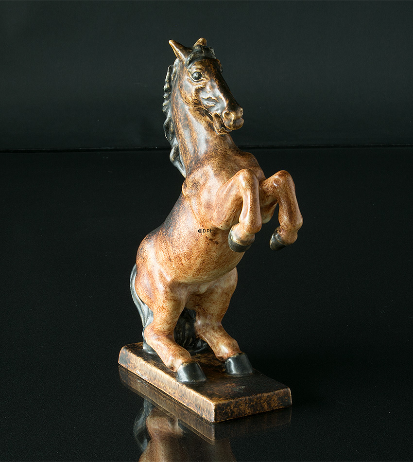 Steigendes Pferd Nr. 1998, Keramik