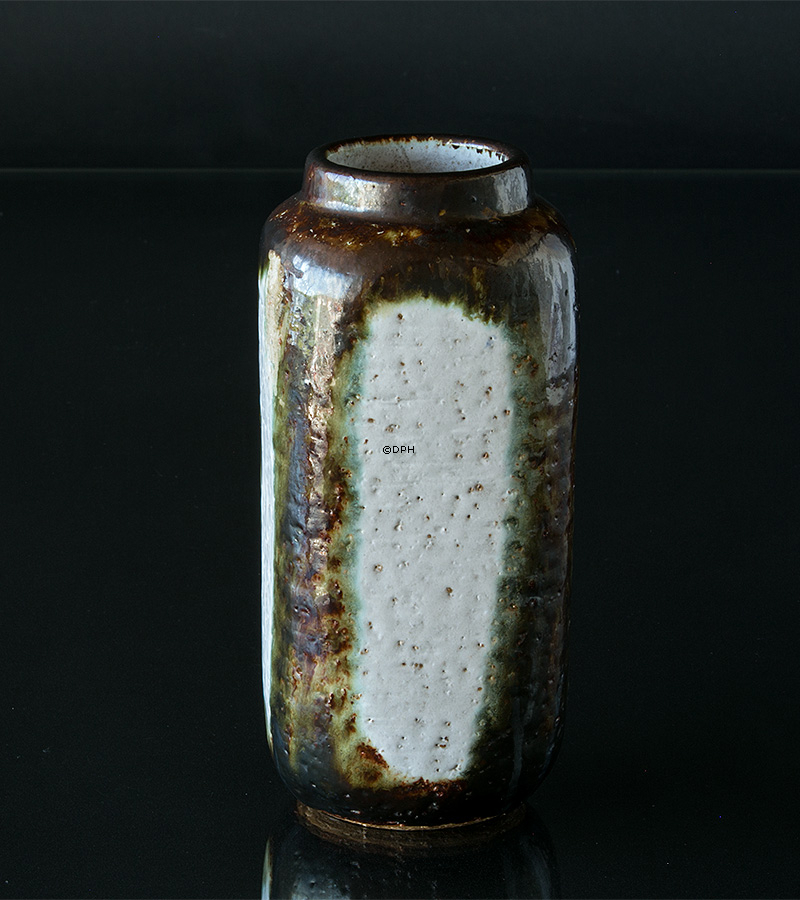 Kingo Keramik Vase mit Vögeln Nr. 6320