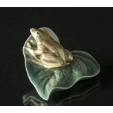 Lladro Frosch auf Blatt