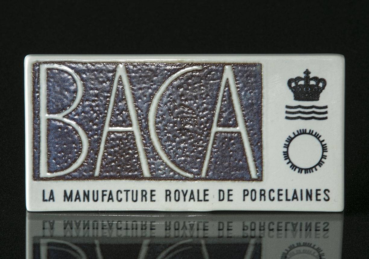Royal Copenhagen BACA Schild