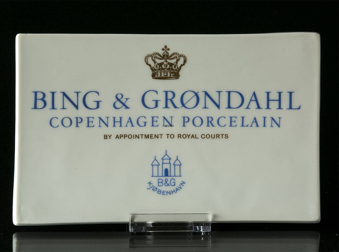 Bing & Gröndahl Schild
