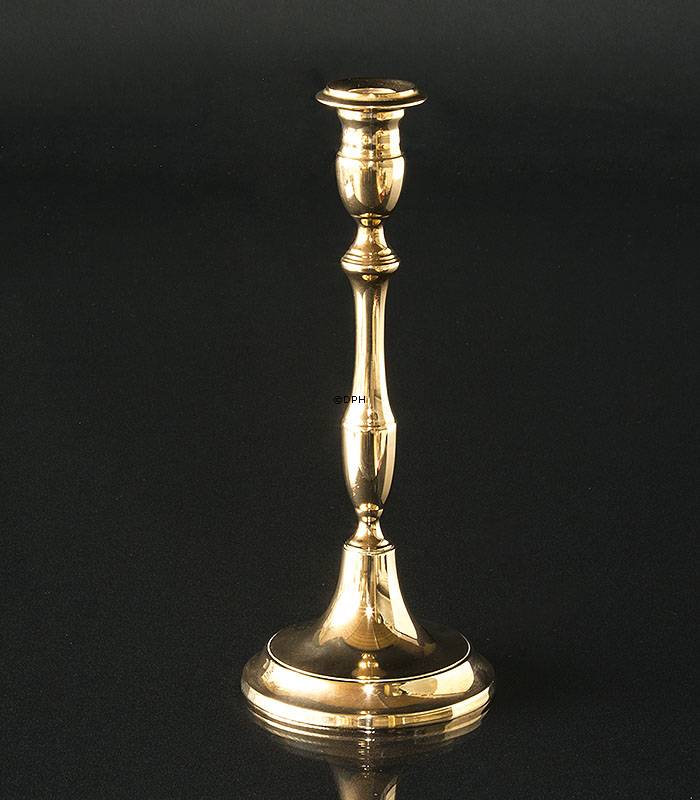 Alter Messingkerzenhalter 26cm