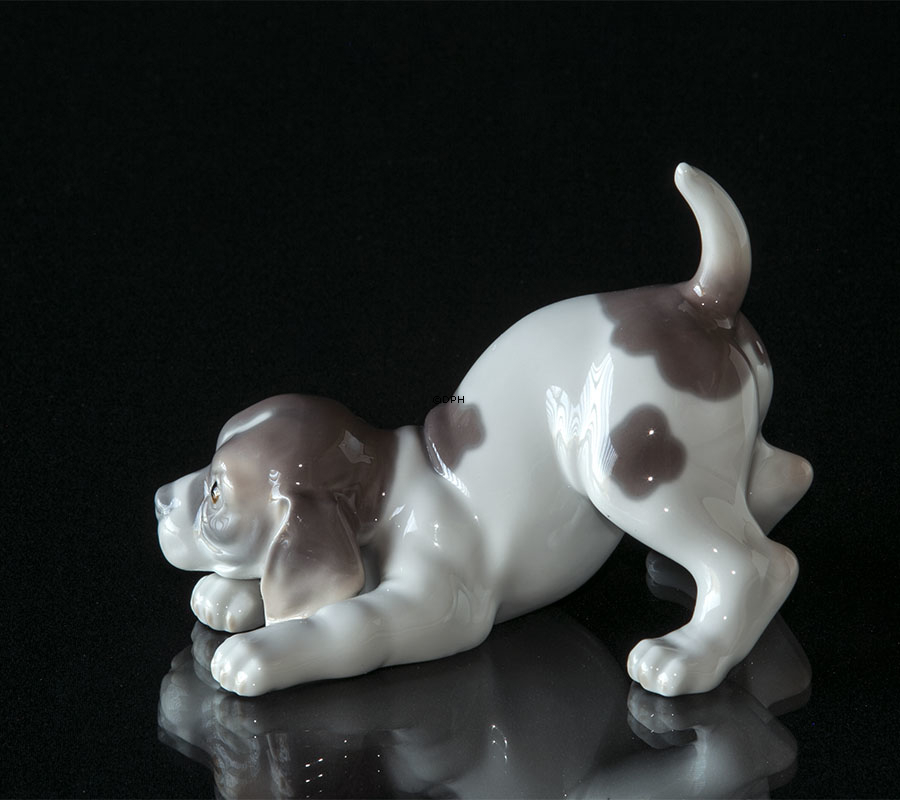 Lladro Figur von Hund spielende Welpe