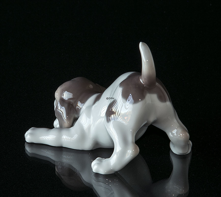 Lladro Figur von Hund spielende Welpe