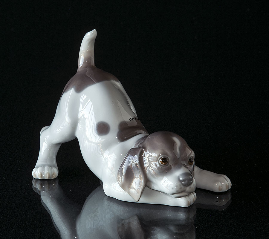 Lladro Figur von Hund spielende Welpe
