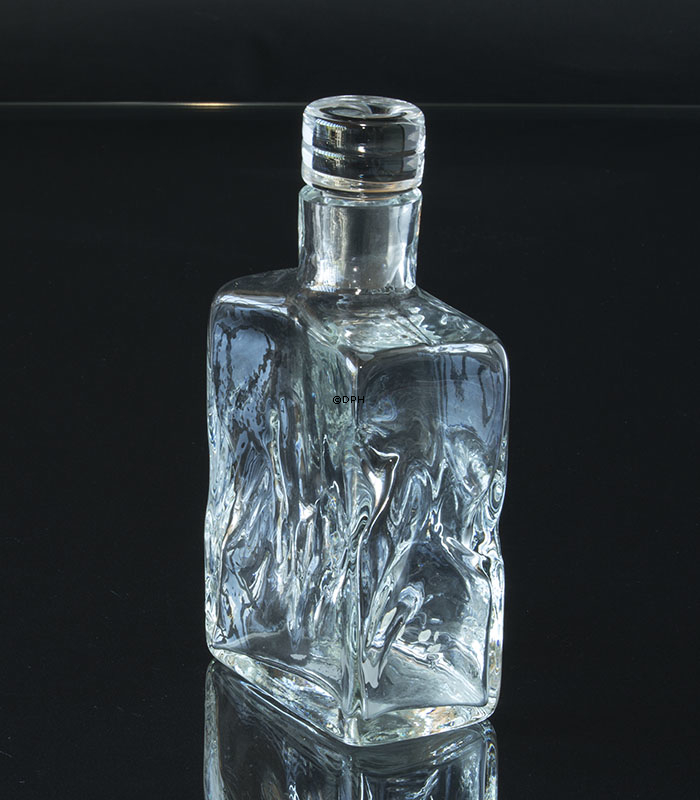 Viereckige Karafe in Glas, Holmegaard