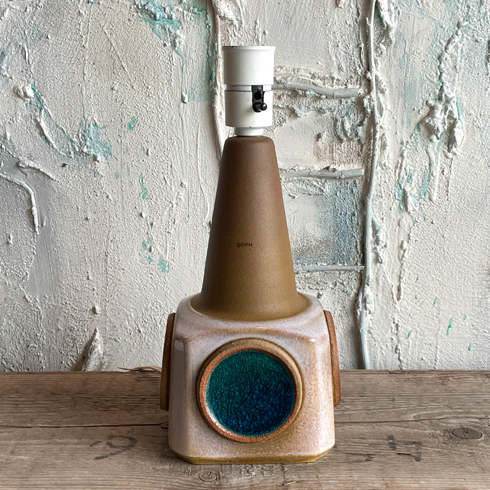 Karafe in Glas mit Silberneck in Sterlingsilber, Georg Jensen