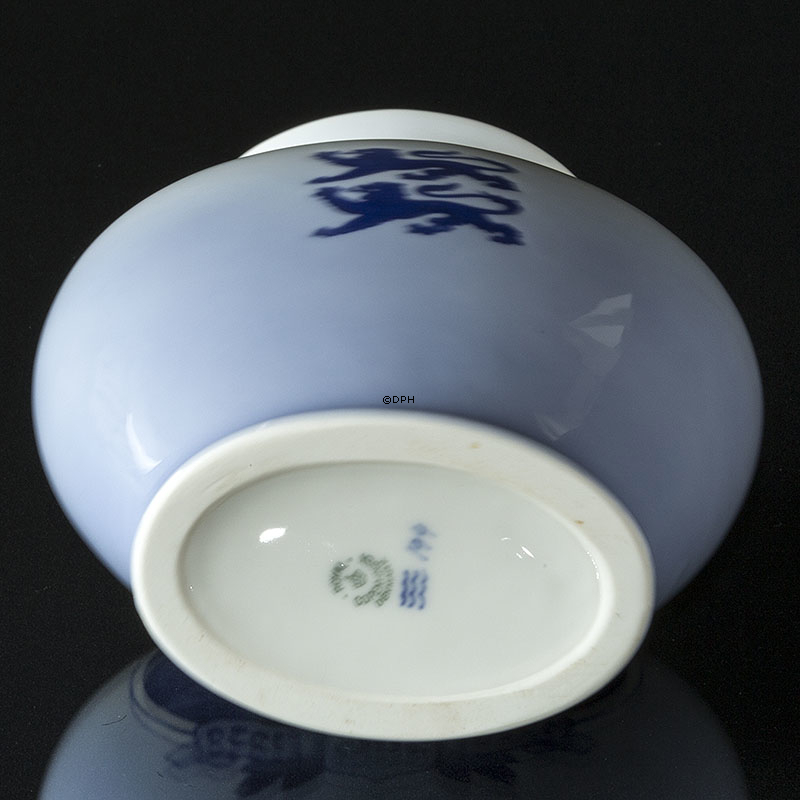 Vase, hergestellt anlässlich des Wiedersehens, Motiv. Christian X reitet über die deutsche Grenze, 1920 - 10. Juli 1930