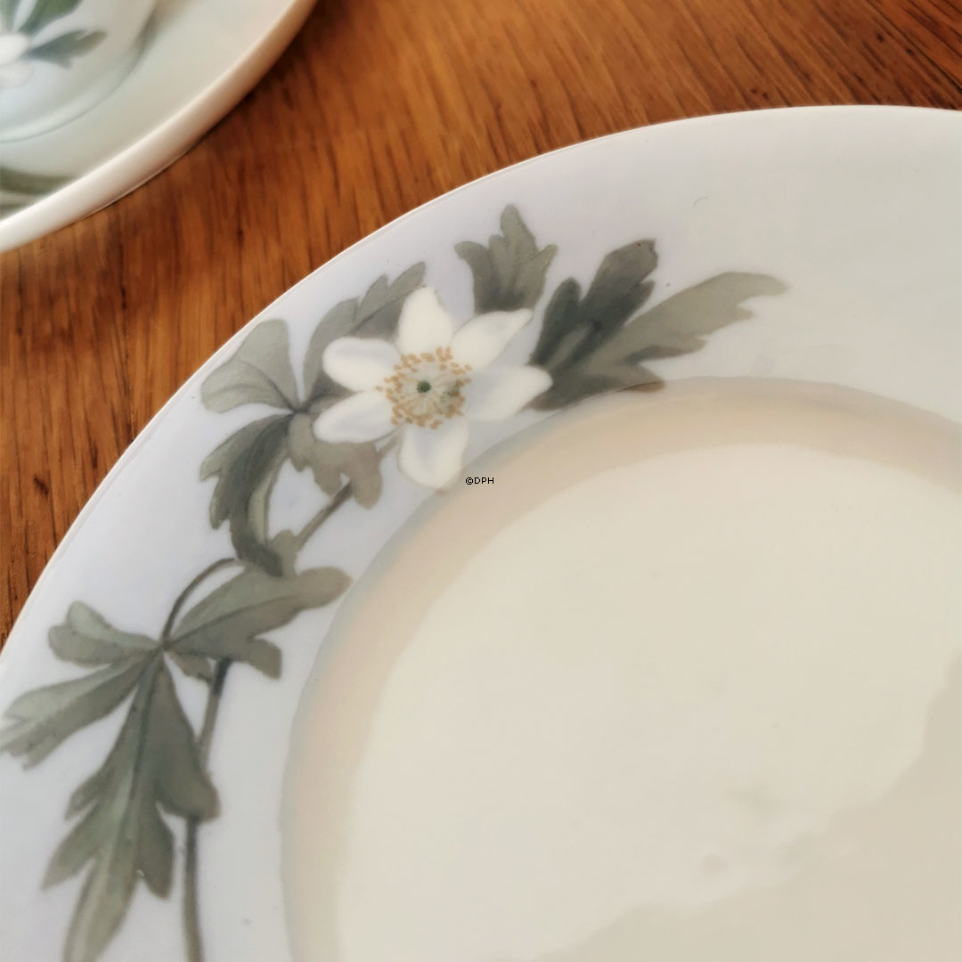 Royal Copenhagen Jugendstil-Teeservice mit handbemalten Blumen (1923-1935)