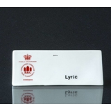 Bing & Gröndahl Schild, Lyric