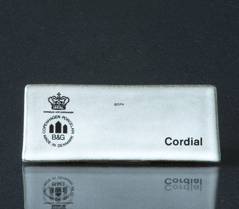 Bing & Gröndahl Schild,  Cordial