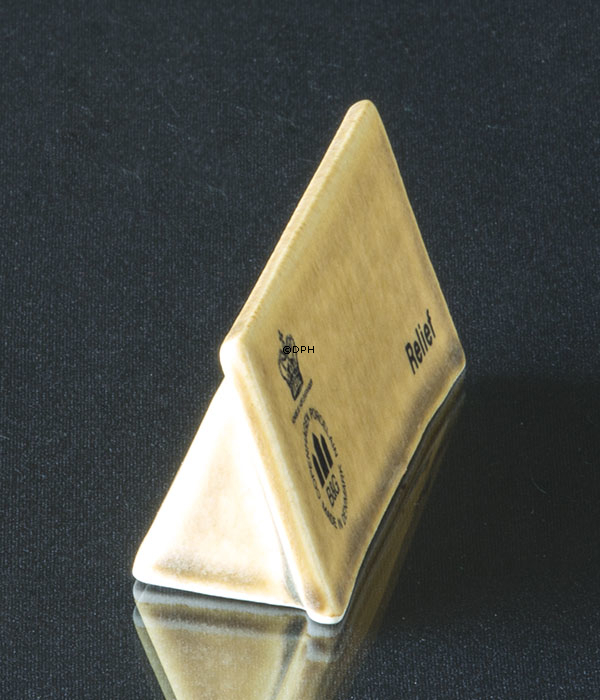 Bing & Gröndahl Schild,  Relief