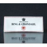 Bing & Gröndahl Schild,