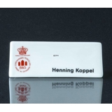 Bing & Gröndahl Schild, Henning Koppel