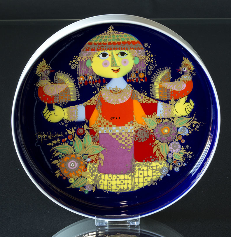 Rosenthal Wiinblad Schale, blau