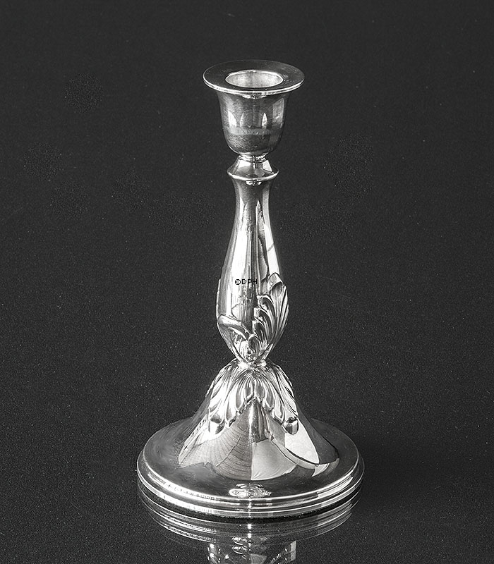 Alter Svend Toxværd. Silberkerzenhalter (830) 18 cm