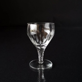 Holmegaard Minerva Wiess weinglas, Schlank