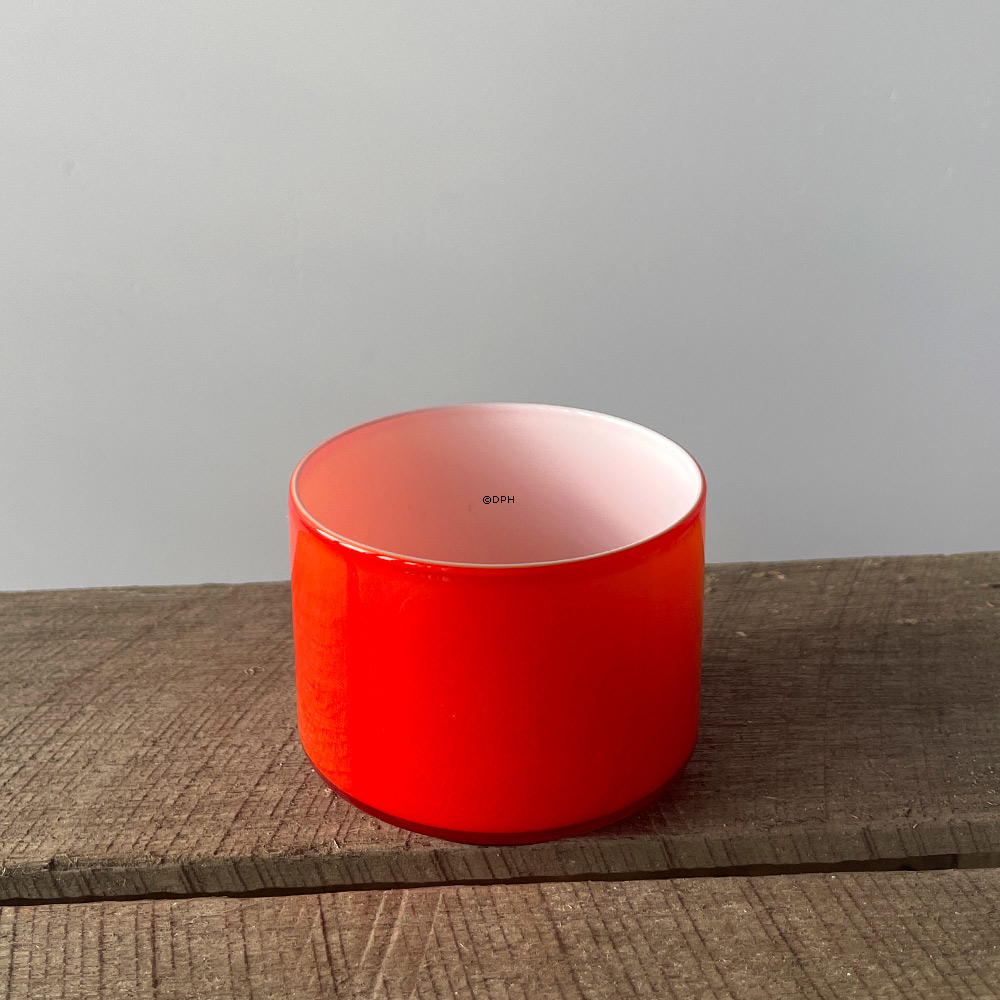 Holmegaard Orange Palette Zuckerschüssel Design Michael Bang