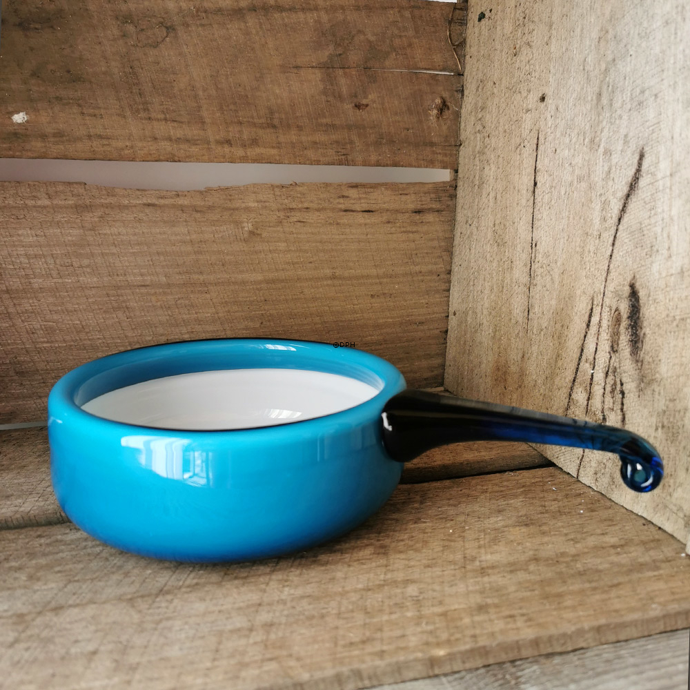 Holmegaard Blau Palette Schale Design Michael Bang