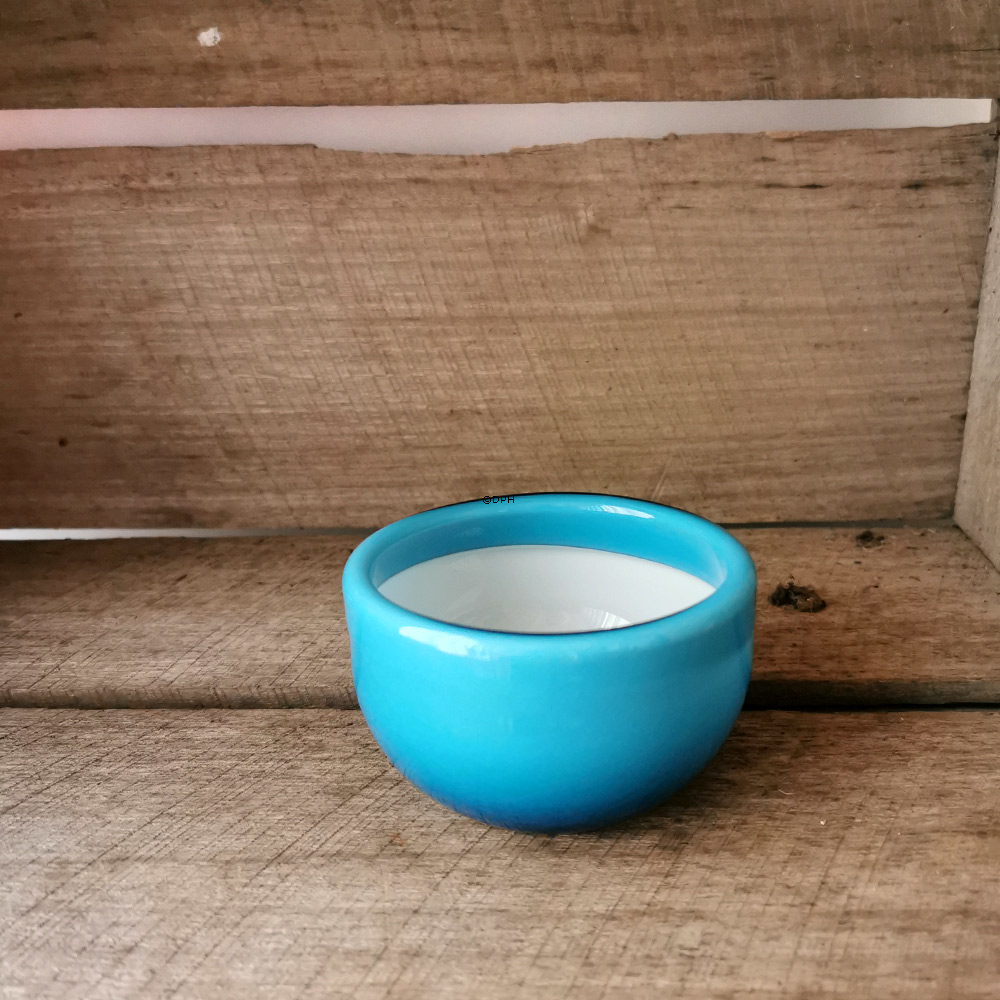 Holmegaard Blau Palette Schale Design Michael Bang