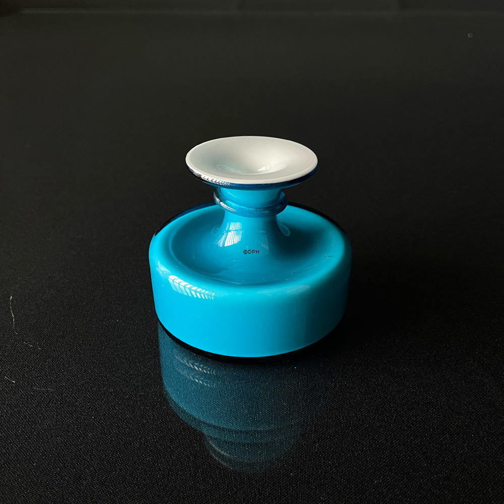 Holmegaard Blau Palette Kerzenhalter (klein Kerzen) Design Michael Bang