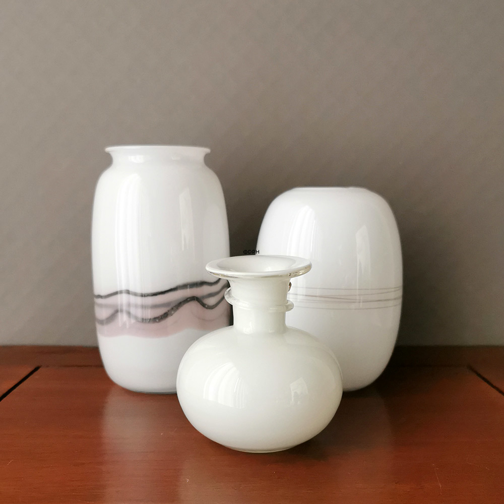 Holmegaard Weiss Palette Vase Design Michael Bang