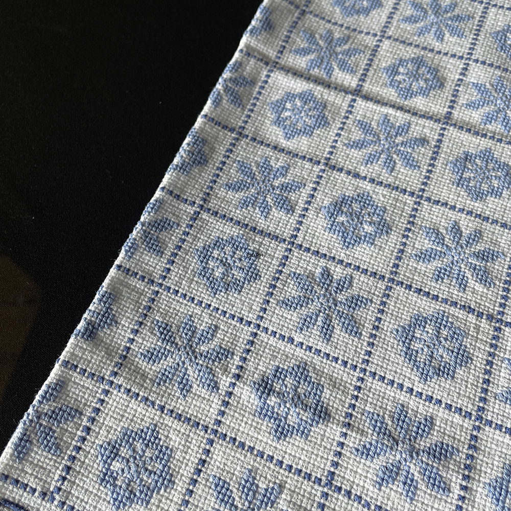 Handbestickte Tischdecke Vintage 220 x100cm Schöne alte Tischdecke (Ohne Flecken)