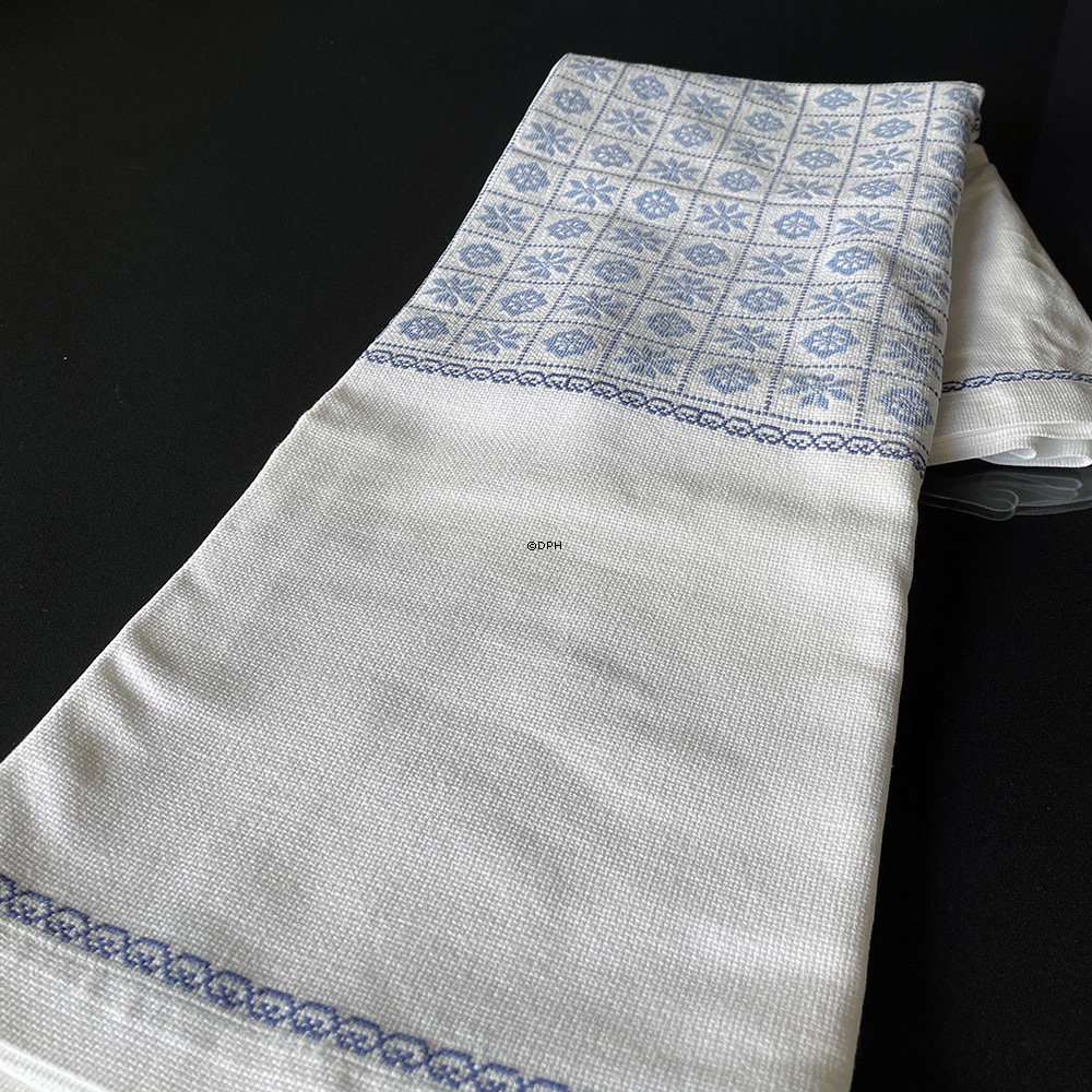 Handbestickte Tischdecke Vintage 220 x100cm Schöne alte Tischdecke (Ohne Flecken)