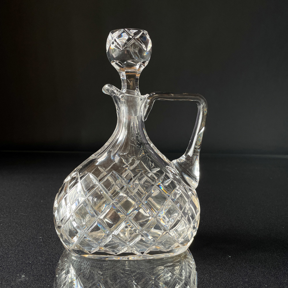 Kristall Karafe mit Schliff