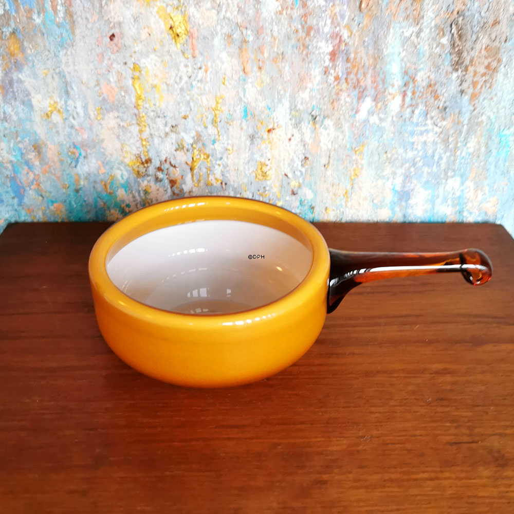 Holmegaard Karamelle Palette Schale mit Henkel (Mittel), Design Michael Bang