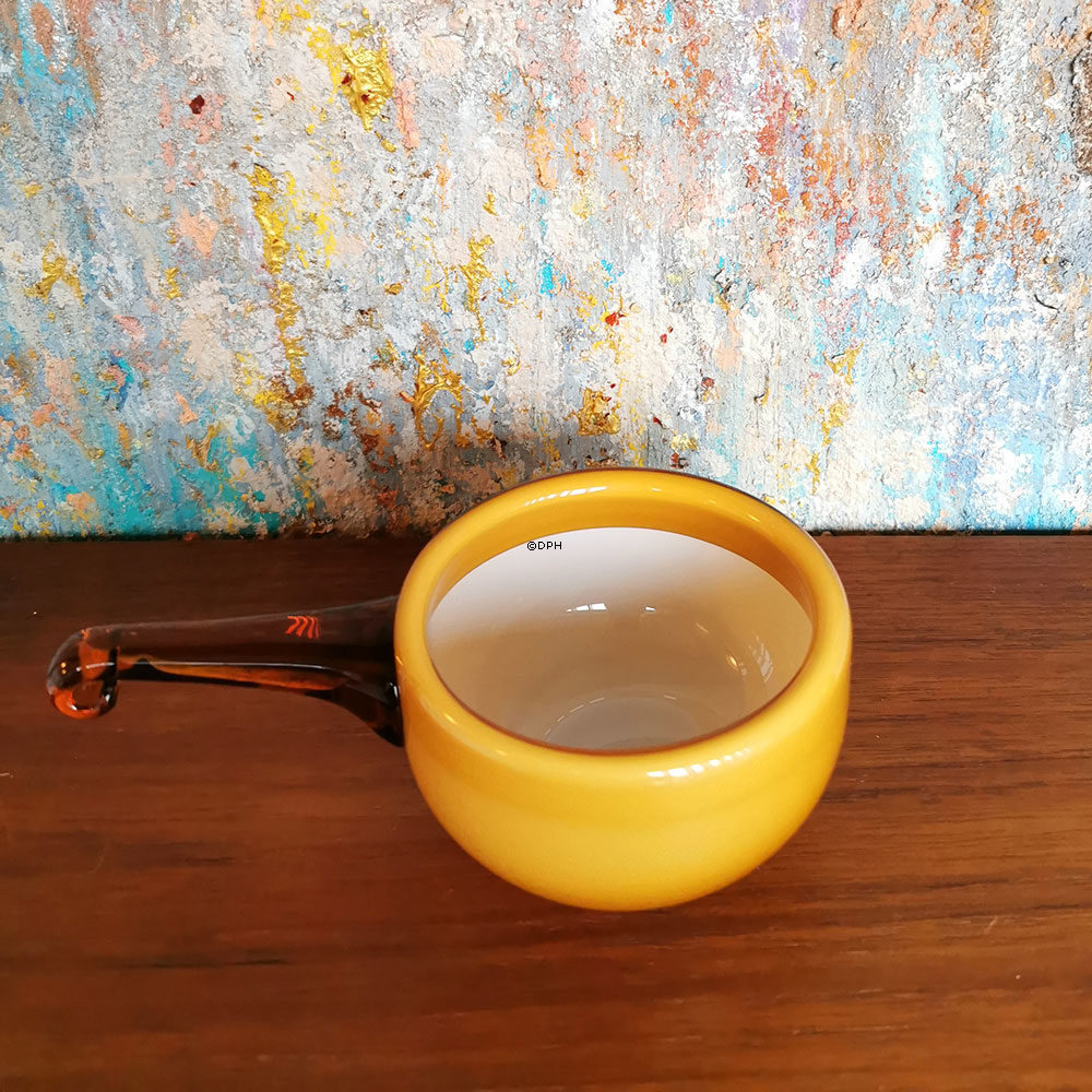 Holmegaard Karamelle Palette Schale mit Henkel (klein), Design Michael Bang