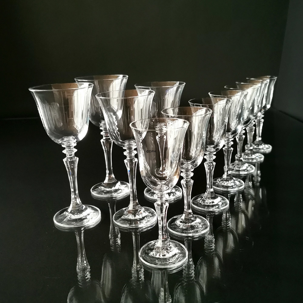 Vintage Trinkglas SET - SCHOTT-ZWIESEL Kristall, Prestige Muster, TYCAALAK.