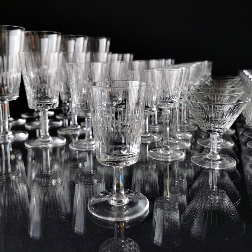 Weingläser aus Vintage-Kristall Trinkgläser SET insgesamt 58 Stück