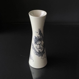 Vase/Krug von Bjørn Wiinblad in Schwarz/Weiß mit Damen und Pfauen, Nr. 3165-472.