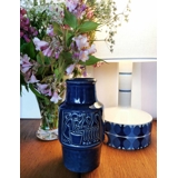 Michael Andersen Blau Vase Nr. 6134, Keramik