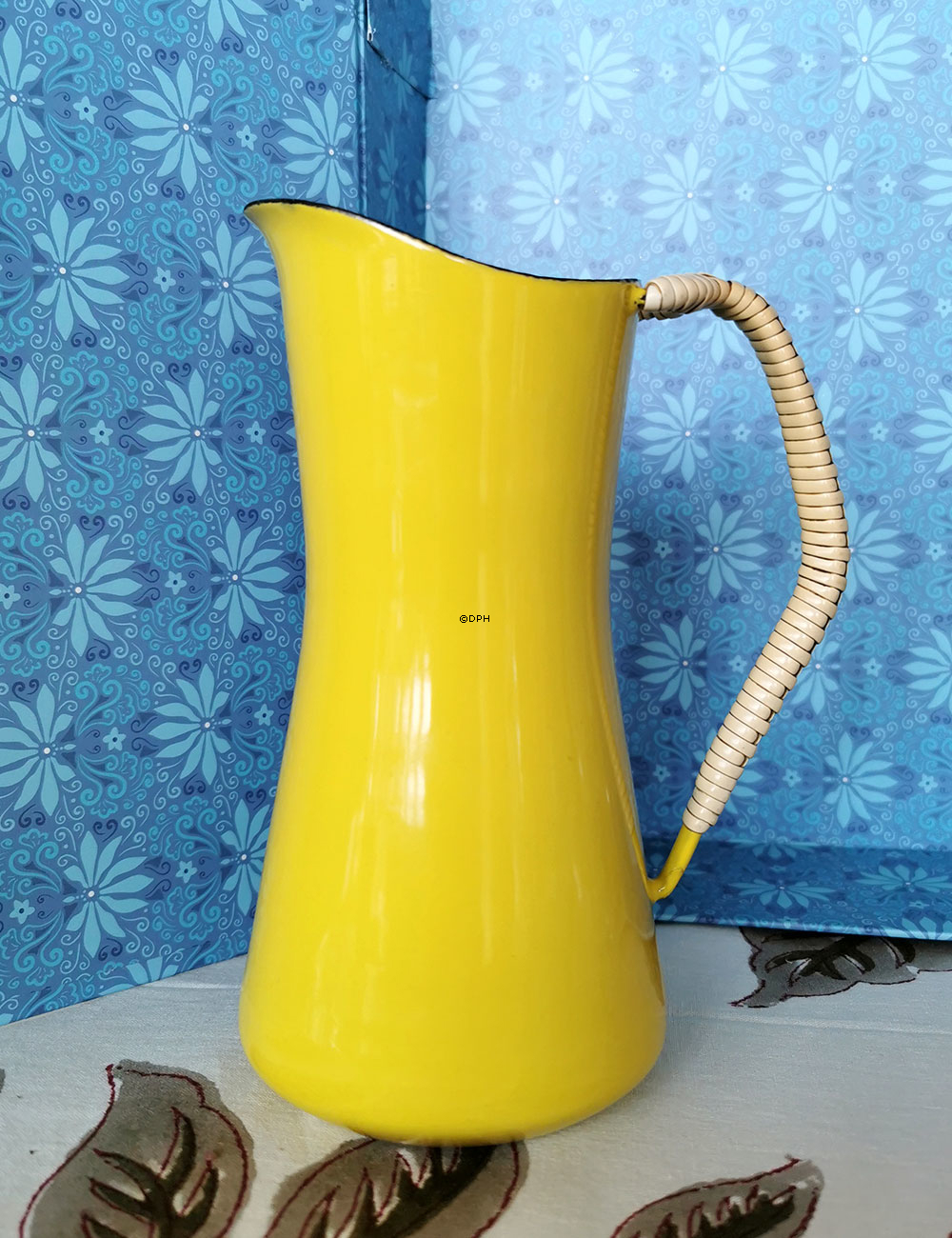 Quistgaard Emaille-Krug, Gelb